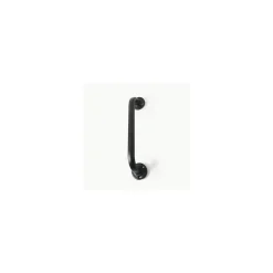 MSV Barre de redressement ou d'appui Acier 60cm Noir mat