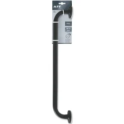 MSV Barre de redressement ou d'appui Acier 60cm Noir mat