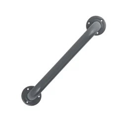 MSV Barre de redressement ou d'appui Acier 40cm Gris Anthracite* Barre D'Appui
