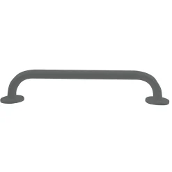 MSV Barre de redressement ou d'appui Acier 40cm Gris Anthracite* Barre D'Appui