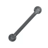 MSV Barre de redressement ou d'appui Acier 30cm Gris