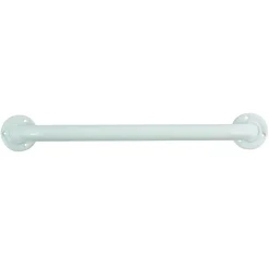 MSV Barre de redressement ou d'appui Acier 60cm Blanc* Barre D'Appui