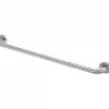 Sanindusa Barre de relèvement et appui droite PMR normes handicapé NewWCCare 100 inox brossé