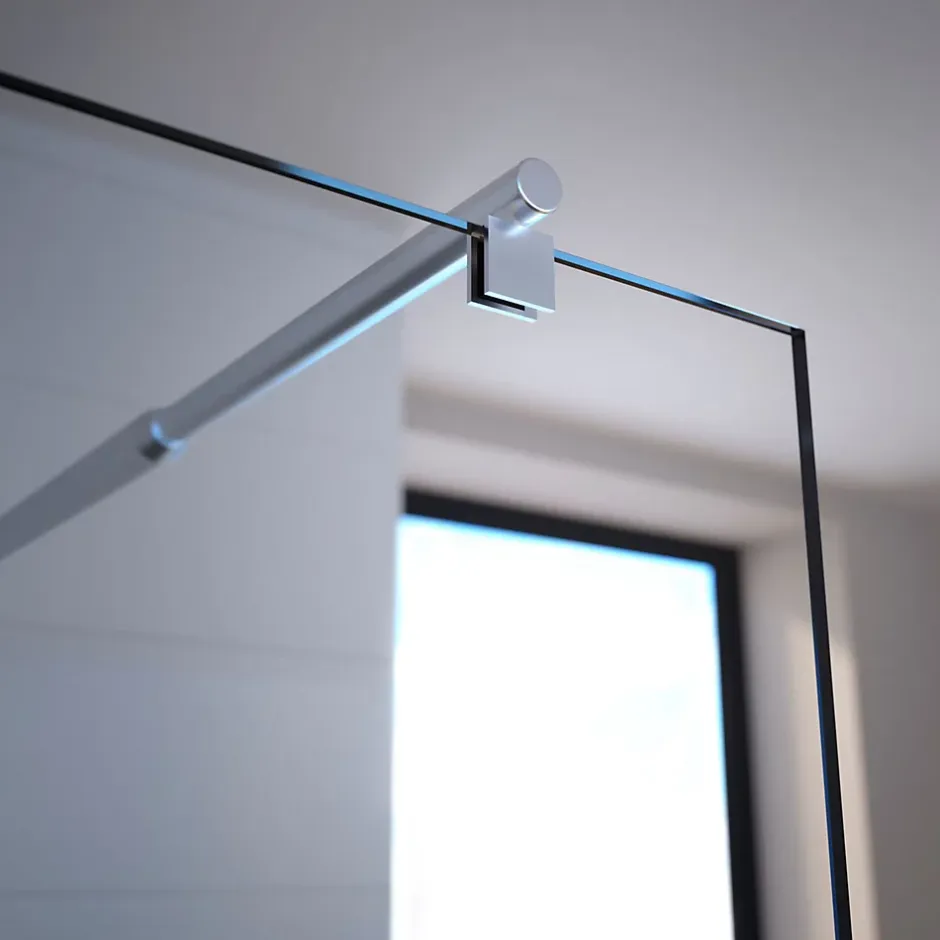 Barre de renfort extensible pour paroi de douche