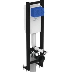 Ideal Standard Bati-support autoportant gain de place éco certifié NF + plaque carrée
