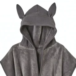 Bb&Co Peignoir bébé et enfant à capuche en bambou