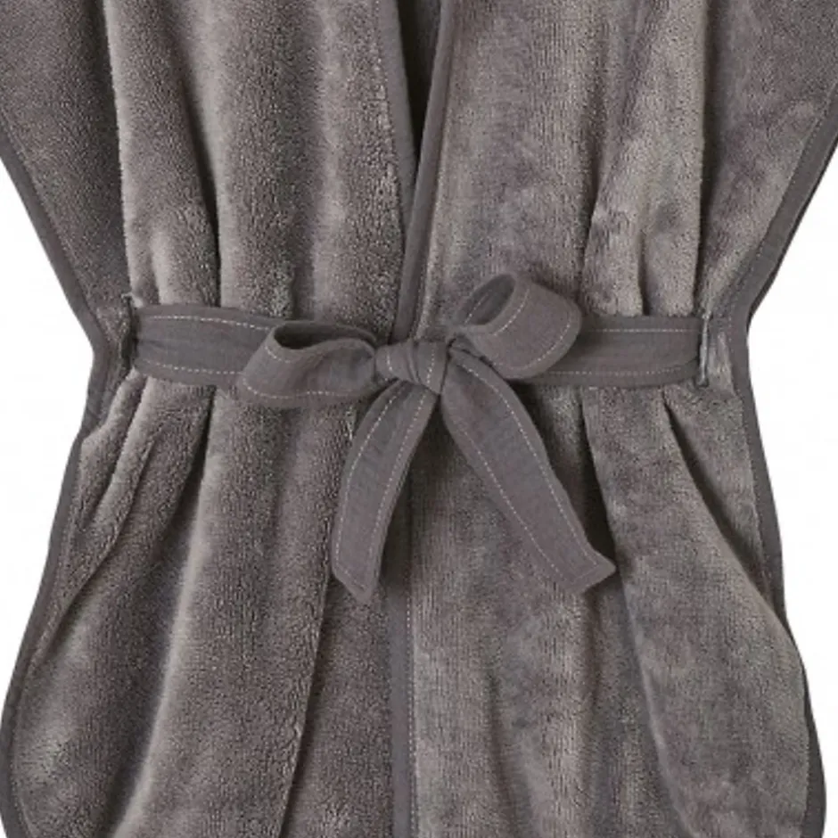 Bb&Co Peignoir bébé et enfant à capuche en bambou