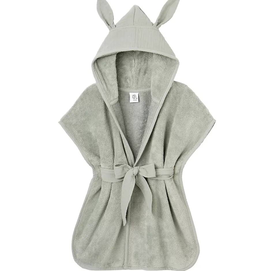 Bb&Co Peignoir bébé et enfant à capuche en bambou