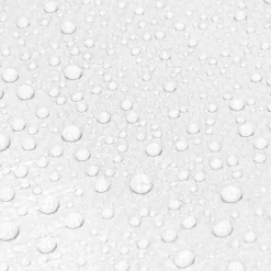 ECD Germany Bâche de couverture étanche protection en PE avec oeillets 6x12 m 260g/m² blanc* Etendoir À Linge