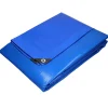 ECD Germany Bâche de couverture étanche protection en PE avec oeillets 6x10 m 180 g/m² bleu* Etendoir À Linge