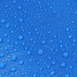 ECD Germany Bâche de couverture étanche protection en PE avec oeillets 1,5x12m 180 g/m² bleu