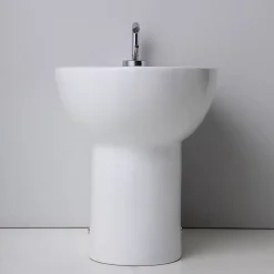 Kiamami Valentina Bidet Encastré Patascoss En Céramique Blanche De Première Qualité