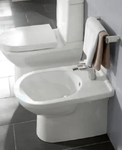 Villeroy & Boch Bidet sur pied O.NOVO - Bidet sur pieds blanc - 360 x 560 x 400 mm