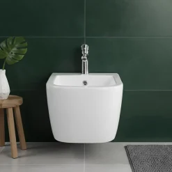 Otitec Bidet suspendu - 52 x 37 x 29 cm - Blanc - CLEO