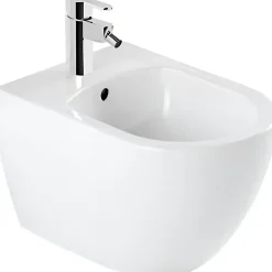 Sanindusa Bidet suspendu céramique traditionnelle Sanibold 50 fixation cachée couleur noir mat* Bidet