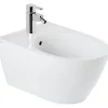 Sanindusa Bidet suspendu céramique traditionnelle 56 Sanlife blanc* Bidet
