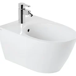 Sanindusa Bidet suspendu céramique traditionnelle 56 Sanlife blanc* Bidet