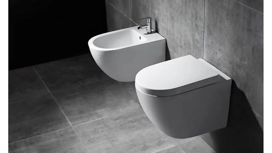 Rea Bidet suspendu Carlo Mini White