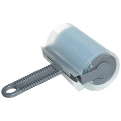 5Five Brosse à vêtements lavable gris - Bleu-