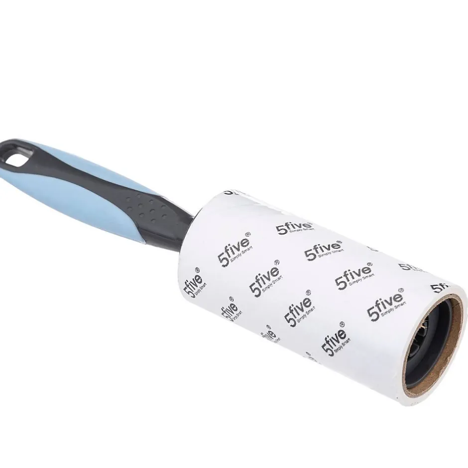 5Five Brosse à vêtements rechargeable Rubber bleu - Multicolore-