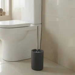 GoodHome Brosse et porte-brosse de toilette Jubba
