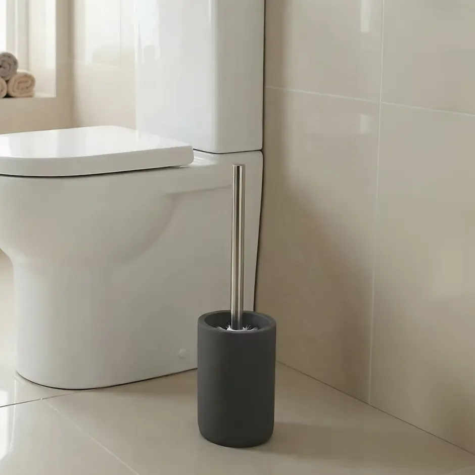 GoodHome Brosse et porte-brosse de toilette Jubba