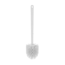 Brosse WC Glomma manche et brosse en polypropylène blanc Ø8 x H.32,5 cm* Accessoire Wc