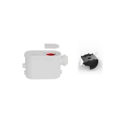 Bsf Broyeur pour WC suspendu silencieux 550 watts, Broyeur sanitaire à encastrer -550-N2-SUSP pour salle de bain, Trappe de mainten