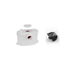 Bsf Broyeur wc adaptable silencieux 550 watts, Broyeur sanitaire -550-UP salle de bain WC, Trappe de maintenance rapide, marque