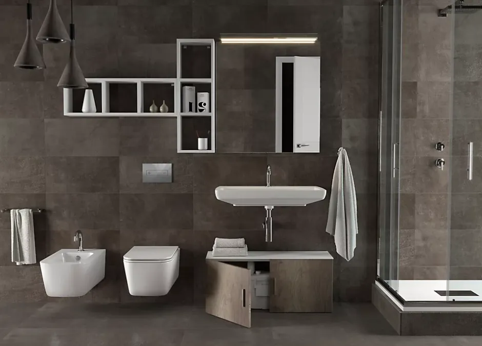 Planus Broyeur WC GEBERIT INSTALLED modèle BROYSAN 4 UP adaptable, 4 entrées
