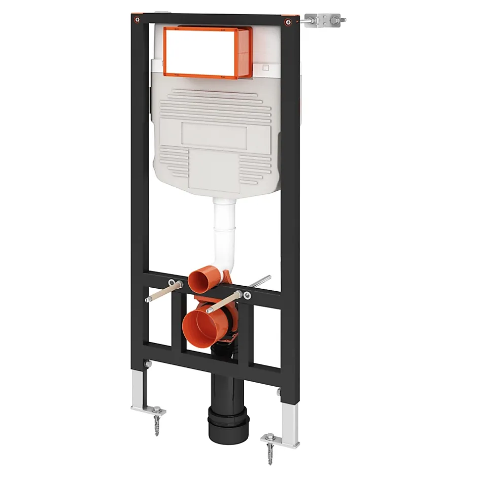 GoodHome Bâti WC suspendu universel Nissi* Wc Suspendu