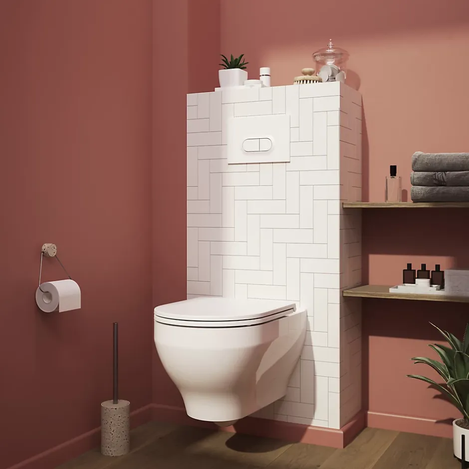 GoodHome Bâti WC suspendu universel Nissi* Wc Suspendu