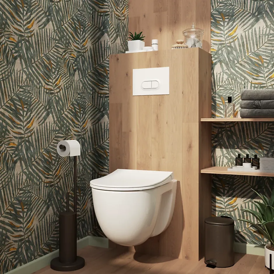 GoodHome Bâti WC suspendu universel Nissi* Wc Suspendu