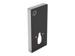 Vente-unique Bâti-support décoratif pour WC suspendu - Noir - SPINOSA* Wc Suspendu