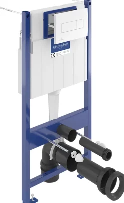 Villeroy & Boch Bâti-support sol et mur pour WC suspendu, Villeroy et Boch