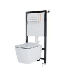 GoodHome Bâti-support universel pour WC suspendu Olan* Wc Suspendu