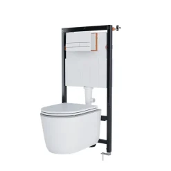 GoodHome Bâti-support universel pour WC suspendu Olan* Wc Suspendu