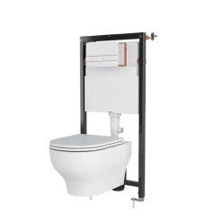 GoodHome Bâti-support universel pour WC suspendu Olan* Wc Suspendu