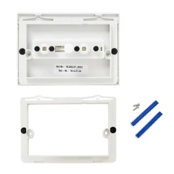 Roca Bâti-support WC suspendu, installation sur cloison légère, hauteur 112 cm, chasse 2/4-6 L + plaque blanche (ROW01-FR)* Wc Suspendu