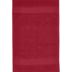 Bullet - Serviette de bain AMELIA Rouge (Taille unique)* Gant De Toilette