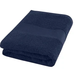 Bullet - Serviette de bain CHARLOTTE Bleu marine (Taille unique)