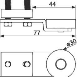 Mantion Butée pour rail - - 1098