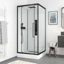 Aurlane Cabine de douche CARRÉE - 90x90x217cm - FACTORY 2 SQUARE