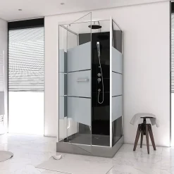 Aurlane Cabine de douche carrée 80x80x220cm - SCRATCHY 80
