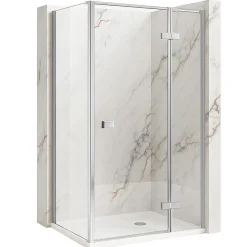 Rea Cabine De Douche Atlas Chrome 90X90 Left* Paroi De Douche