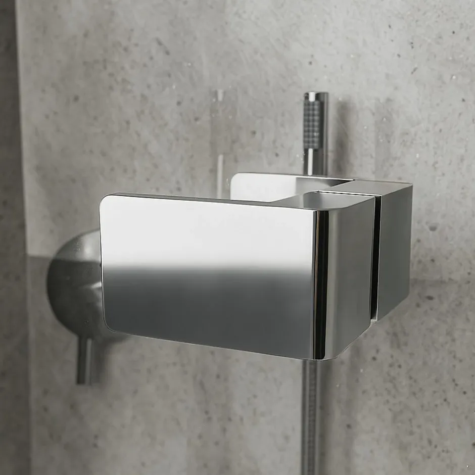 Rea Cabine De Douche Atlas Chrome 90X90 Left* Paroi De Douche
