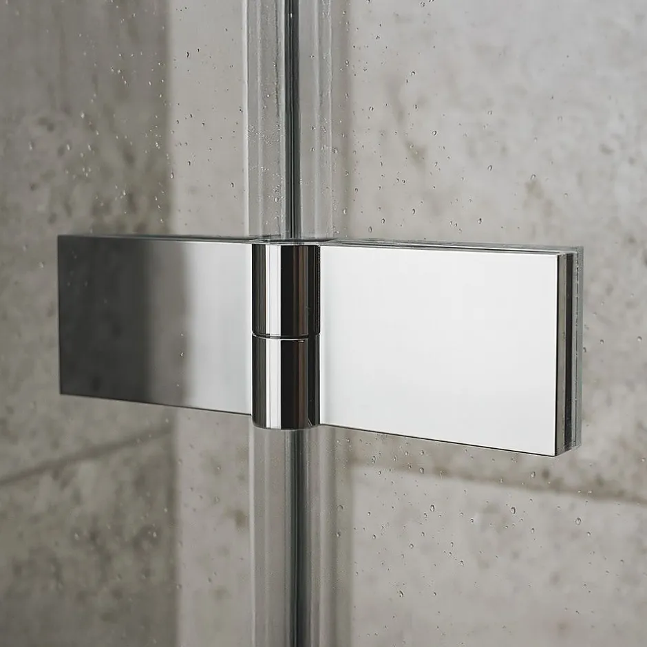 Rea Cabine De Douche Atlas Chrome 90X90 Left* Paroi De Douche