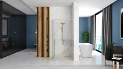 Rea Cabine De Douche Fargo 90X120 Gold