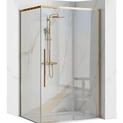 Rea Cabine De Douche Solar 90X120 Gold* Paroi De Douche
