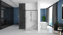 Rea Cabine de douche Solar Black 90x120